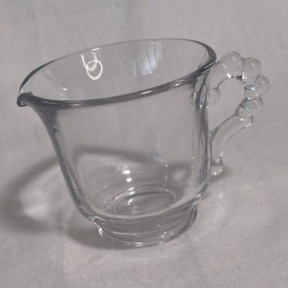 Candlewick Clear Vintage Small 6 OZ Creamer by Imperial Glass–Ohio